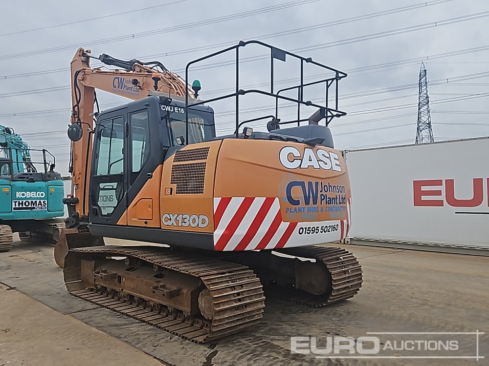 2017 Case CX130D - Bandgrävare: bild 3 2017 Case CX130D - Bandgrävare: bild 3