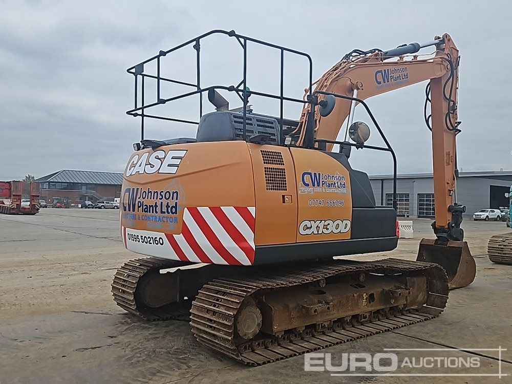 2017 Case CX130D - Bandgrävare: bild 5 2017 Case CX130D - Bandgrävare: bild 5