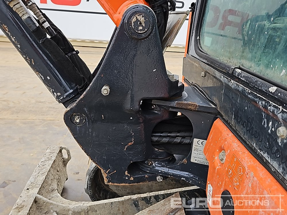 Minigrävmaskin 2017 Hitachi ZX26U-5A CR: bild 38
