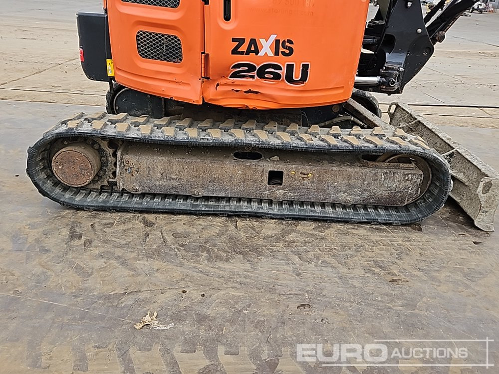 Minigrävmaskin 2017 Hitachi ZX26U-5A CR: bild 14