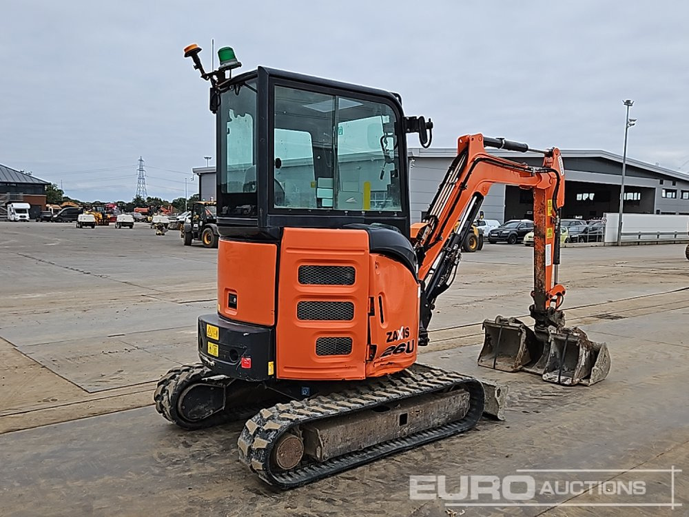 2017 Hitachi ZX26U-5A CR - Minigrävmaskin: bild 5 2017 Hitachi ZX26U-5A CR - Minigrävmaskin: bild 5