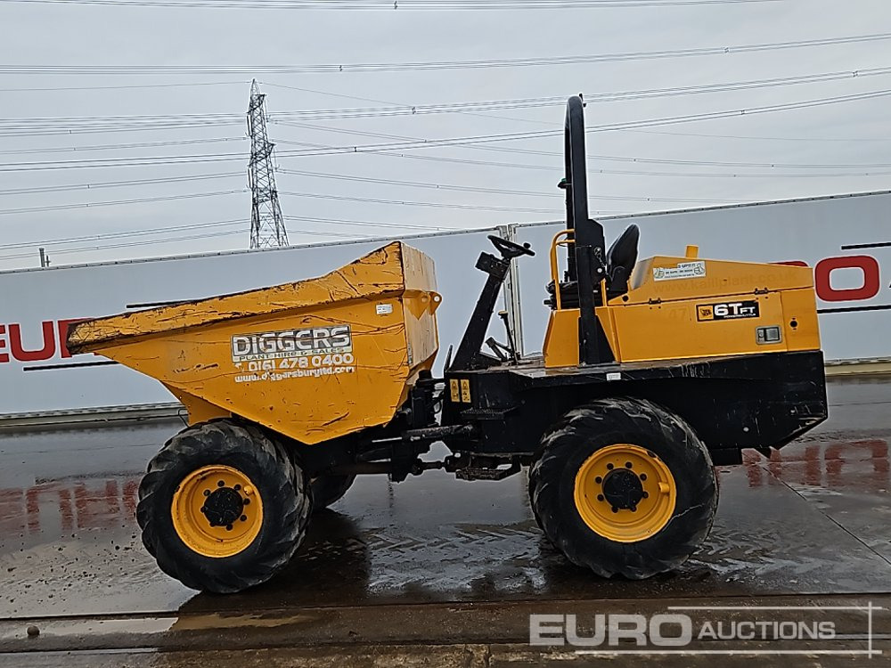 2017 JCB 6TFT - Minitippbil: bild 2 2017 JCB 6TFT - Minitippbil: bild 2