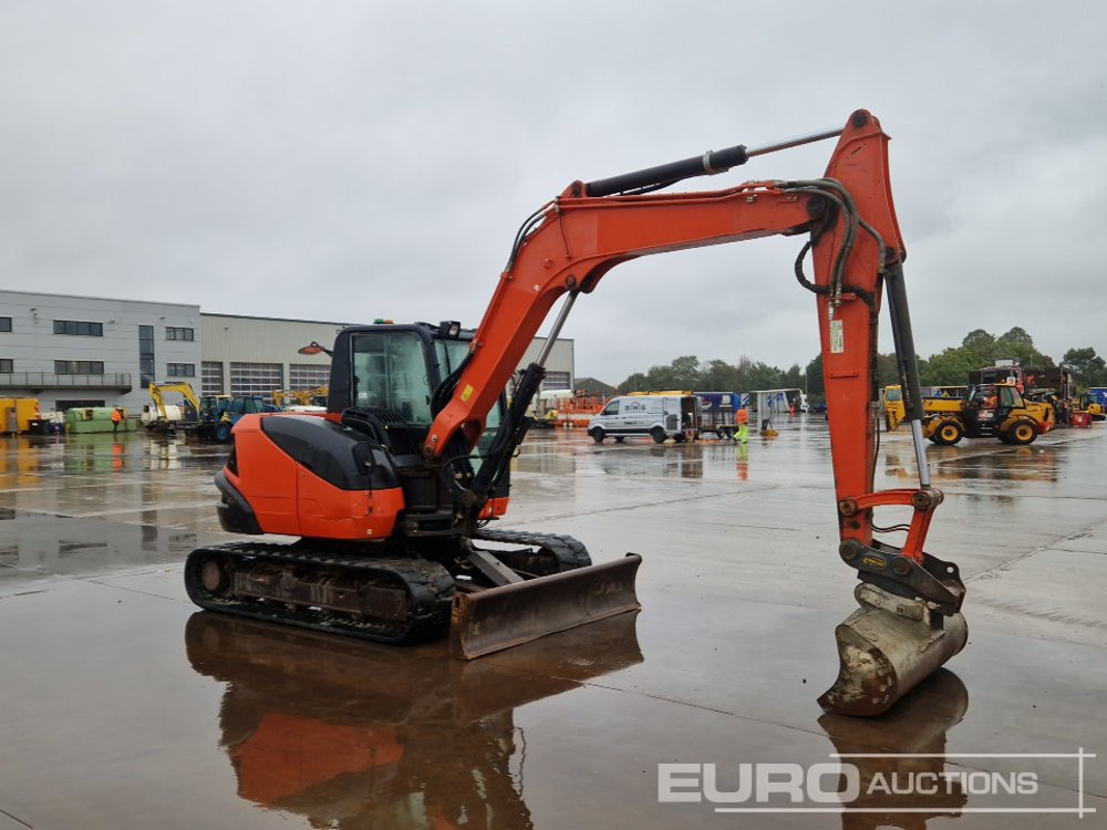Minigrävmaskin 2017 Kubota KX080-4A: bild 7