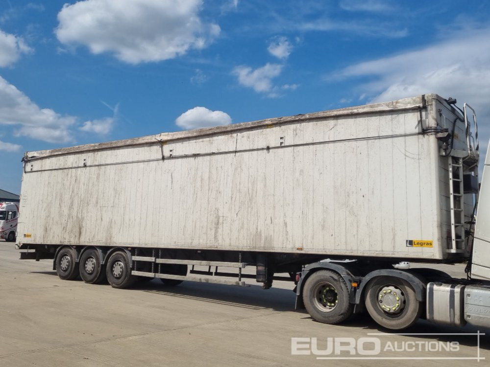 Moving floor semitrailer 2017 Legras Tri Axle Bulk Trailer, Walking Floor, Easy Sheet: bild 7