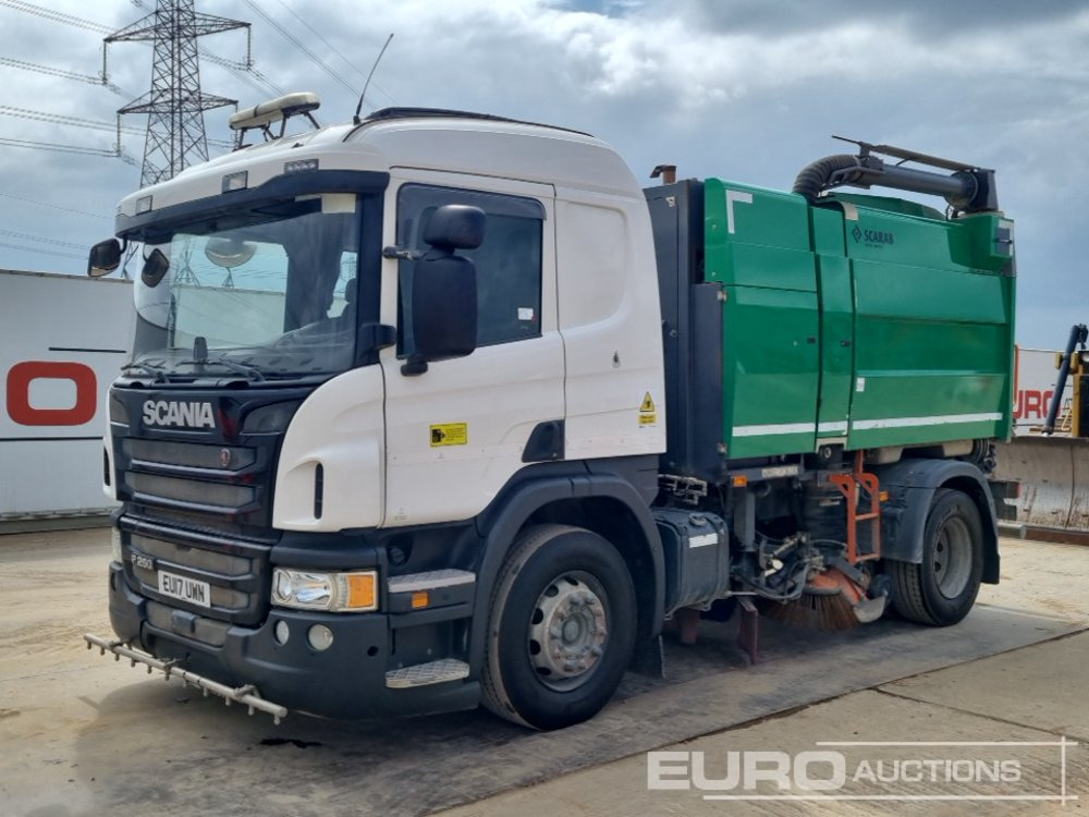2017 Scania P250 - Sopmaskin: bild 1 2017 Scania P250 - Sopmaskin: bild 1