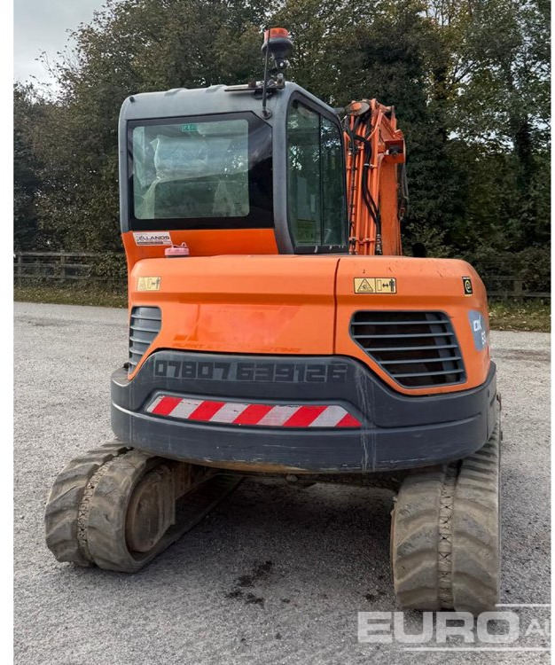 2018 Doosan DX63-3 - Minigrävmaskin: bild 3 2018 Doosan DX63-3 - Minigrävmaskin: bild 3