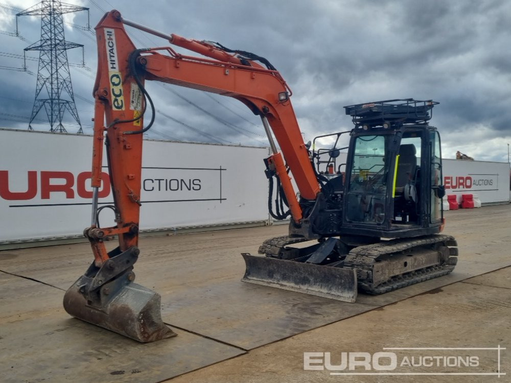 2018 Hitachi ZX85USB-5A - Minigrävmaskin: bild 1 2018 Hitachi ZX85USB-5A - Minigrävmaskin: bild 1