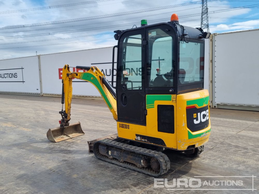 2018 JCB 16C-1 - Minigrävmaskin: bild 3 2018 JCB 16C-1 - Minigrävmaskin: bild 3