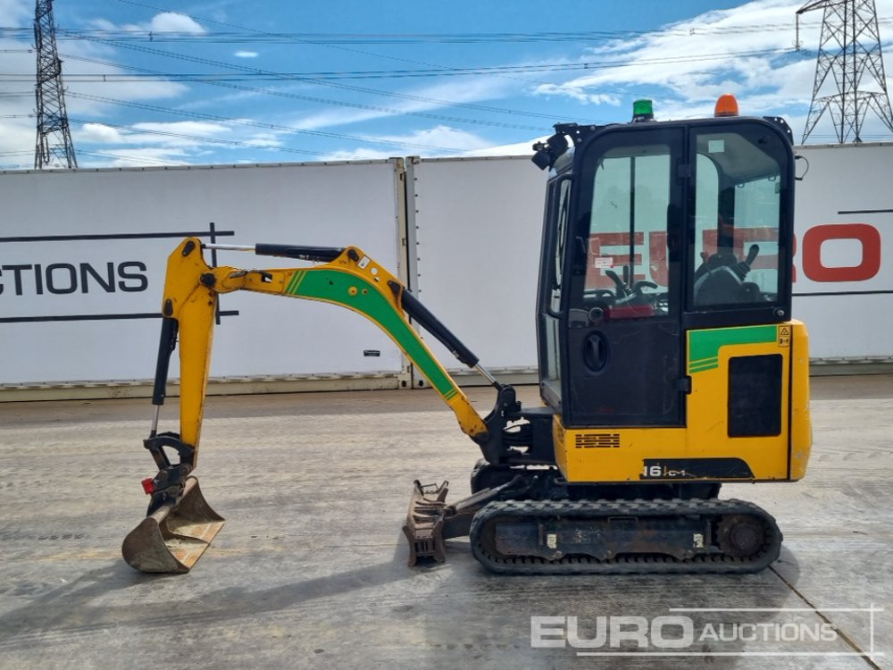2018 JCB 16C-1 - Minigrävmaskin: bild 2 2018 JCB 16C-1 - Minigrävmaskin: bild 2