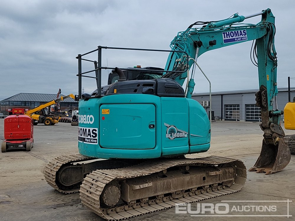 2018 Kobelco SK140SRLC-5 - Bandgrävare: bild 5 2018 Kobelco SK140SRLC-5 - Bandgrävare: bild 5