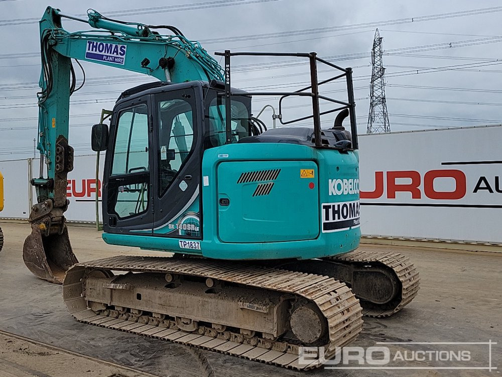 2018 Kobelco SK140SRLC-5 - Bandgrävare: bild 3 2018 Kobelco SK140SRLC-5 - Bandgrävare: bild 3