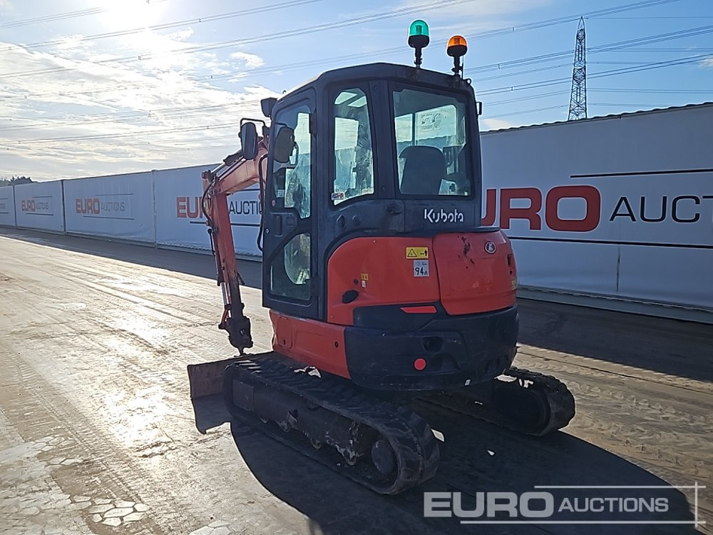 2018 Kubota U36-4 - Minigrävmaskin: bild 3 2018 Kubota U36-4 - Minigrävmaskin: bild 3