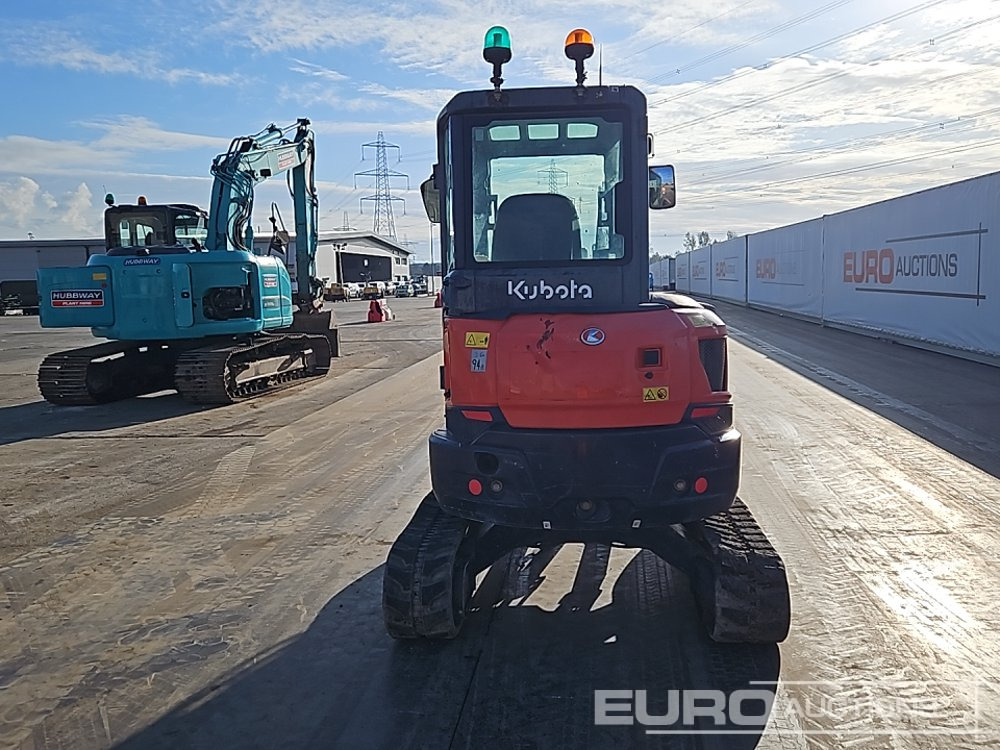 2018 Kubota U36-4 - Minigrävmaskin: bild 4 2018 Kubota U36-4 - Minigrävmaskin: bild 4