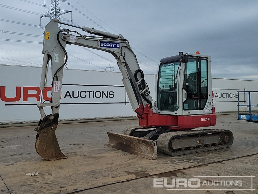 2018 Takeuchi TB153FR - Minigrävmaskin: bild 1 2018 Takeuchi TB153FR - Minigrävmaskin: bild 1