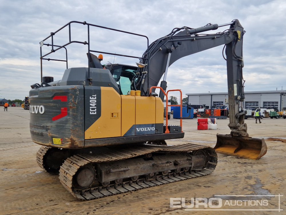 2018 Volvo EC140EL - Bandgrävare: bild 5 2018 Volvo EC140EL - Bandgrävare: bild 5