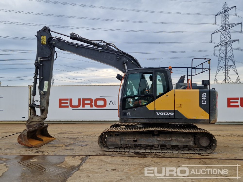 2018 Volvo EC140EL - Bandgrävare: bild 2 2018 Volvo EC140EL - Bandgrävare: bild 2