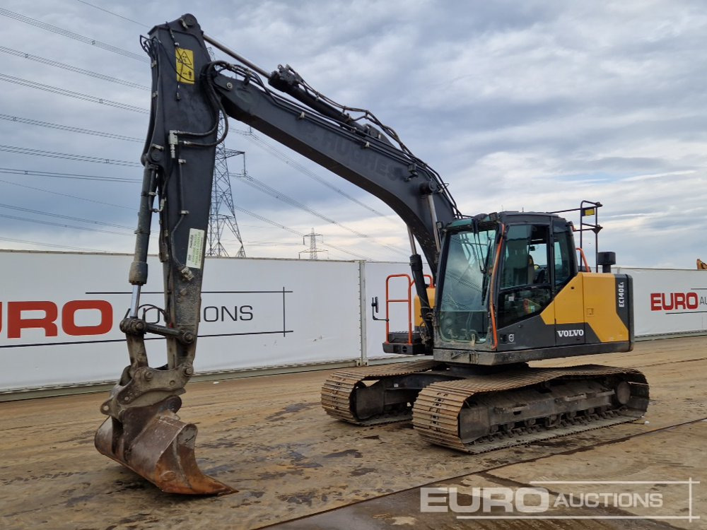 2018 Volvo EC140EL - Bandgrävare: bild 1 2018 Volvo EC140EL - Bandgrävare: bild 1