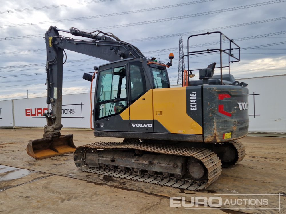 2018 Volvo EC140EL - Bandgrävare: bild 3 2018 Volvo EC140EL - Bandgrävare: bild 3