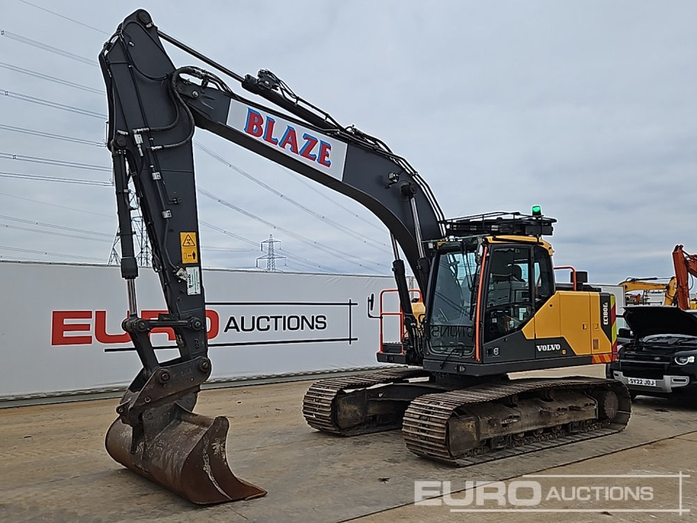 2018 Volvo EC180EL - Bandgrävare: bild 1 2018 Volvo EC180EL - Bandgrävare: bild 1