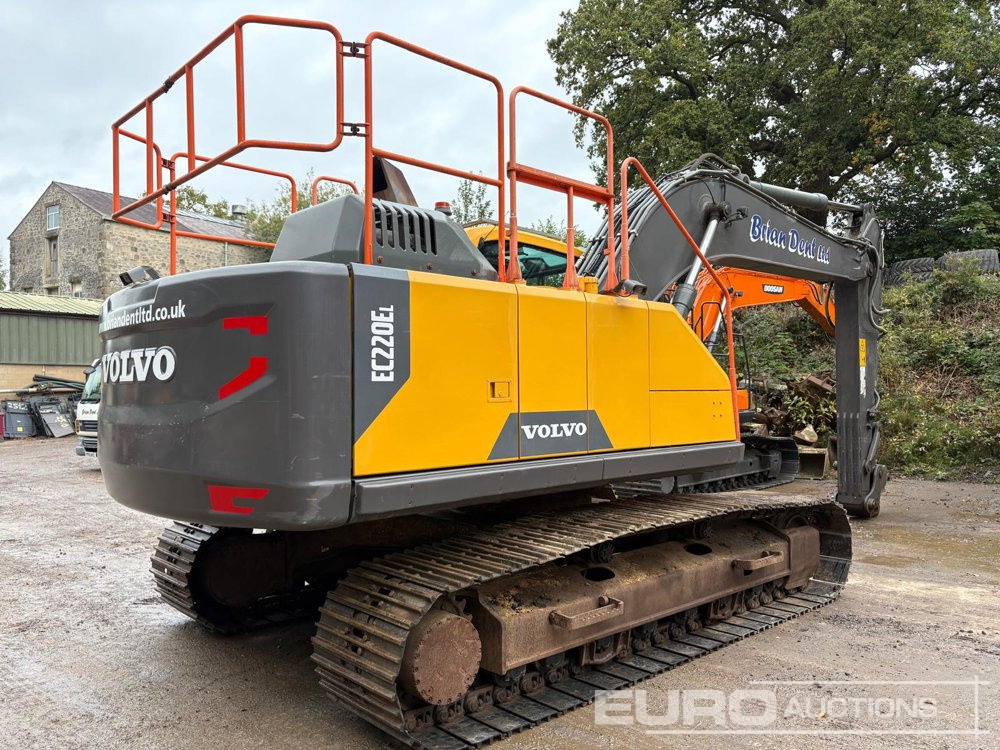2018 Volvo EC220EL - Bandgrävare: bild 3 2018 Volvo EC220EL - Bandgrävare: bild 3