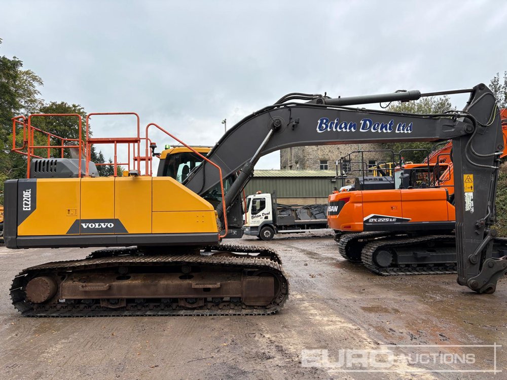 2018 Volvo EC220EL - Bandgrävare: bild 5 2018 Volvo EC220EL - Bandgrävare: bild 5