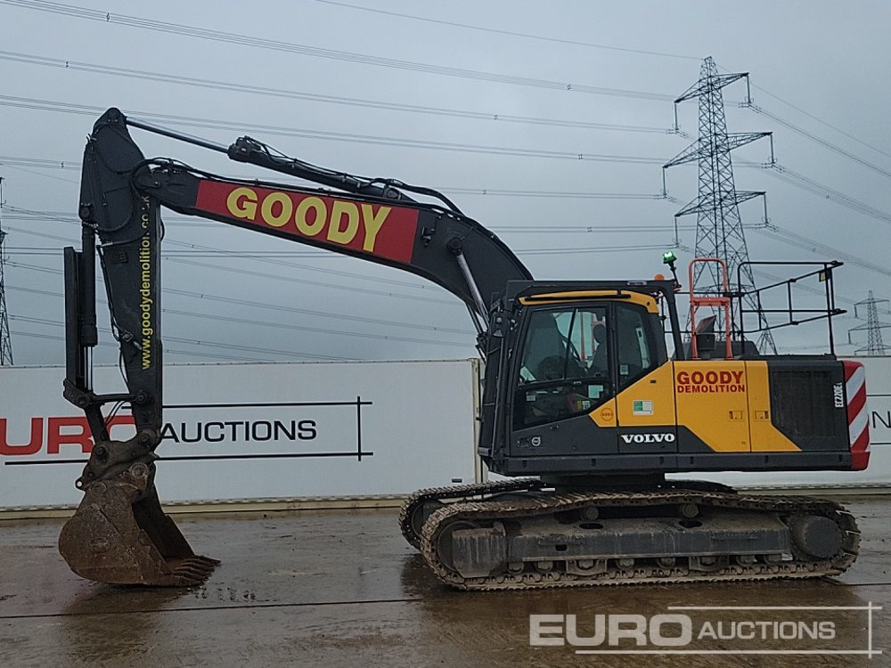 2018 Volvo EC220EL - Bandgrävare: bild 2 2018 Volvo EC220EL - Bandgrävare: bild 2