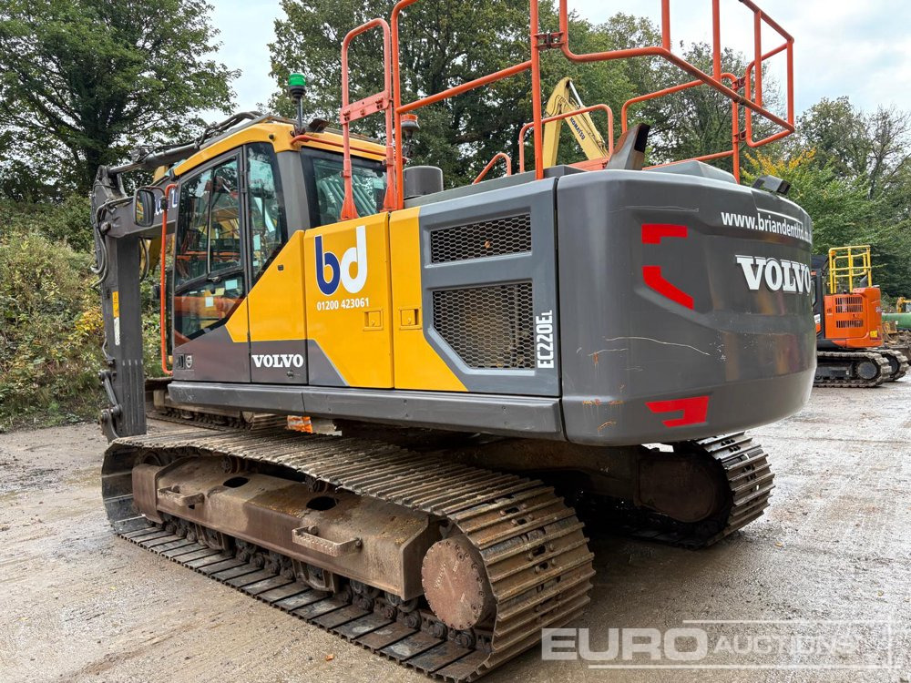 2018 Volvo EC220EL - Bandgrävare: bild 4 2018 Volvo EC220EL - Bandgrävare: bild 4
