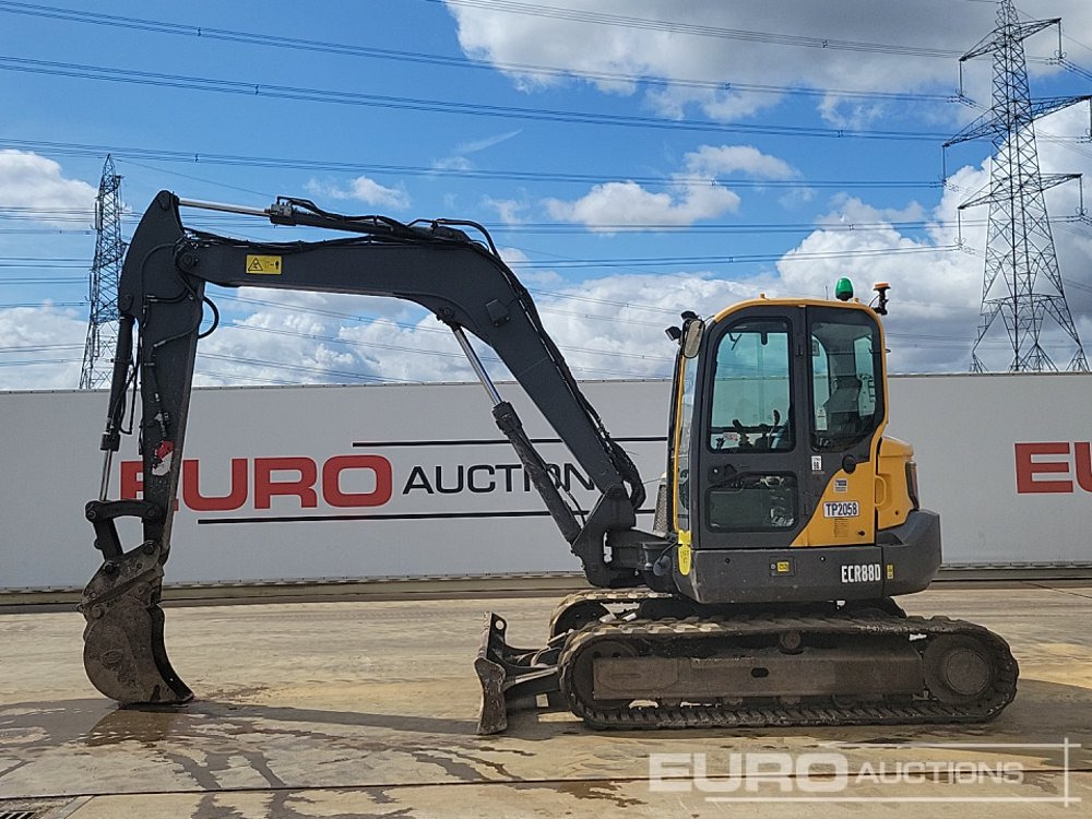 2018 Volvo ECR88D - Minigrävmaskin: bild 2 2018 Volvo ECR88D - Minigrävmaskin: bild 2