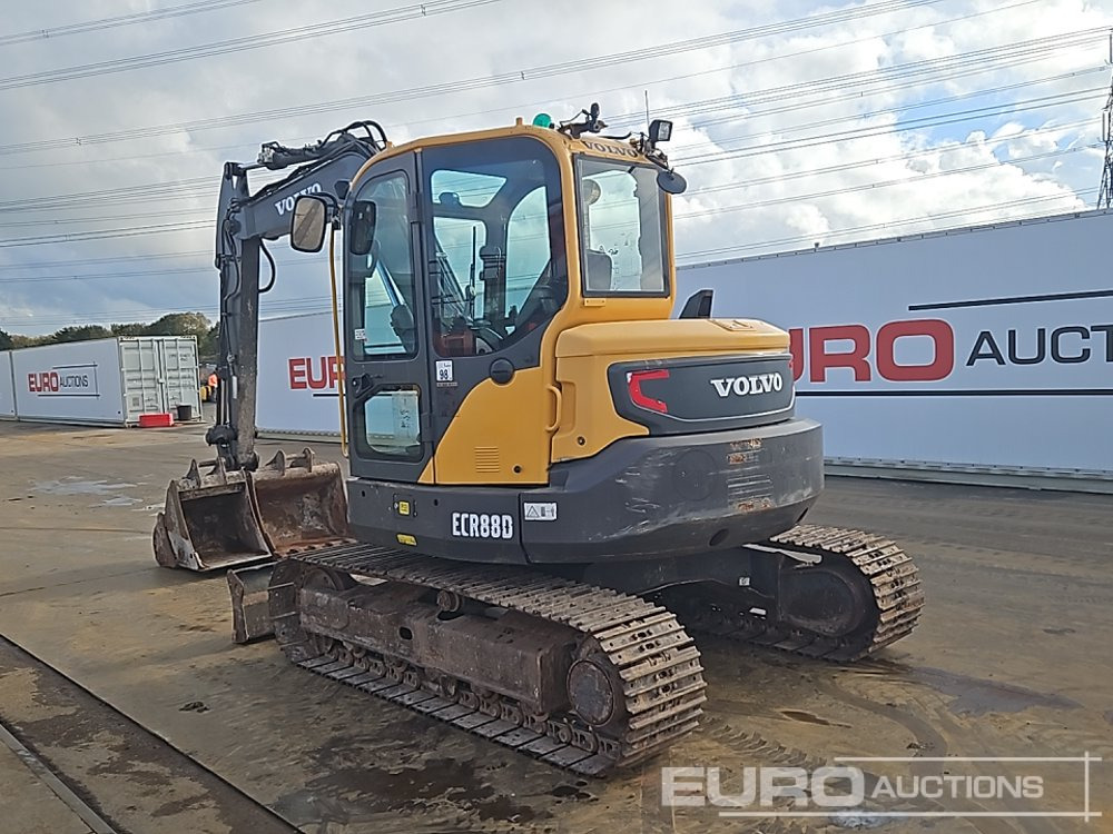 2018 Volvo ECR88D - Minigrävmaskin: bild 3 2018 Volvo ECR88D - Minigrävmaskin: bild 3
