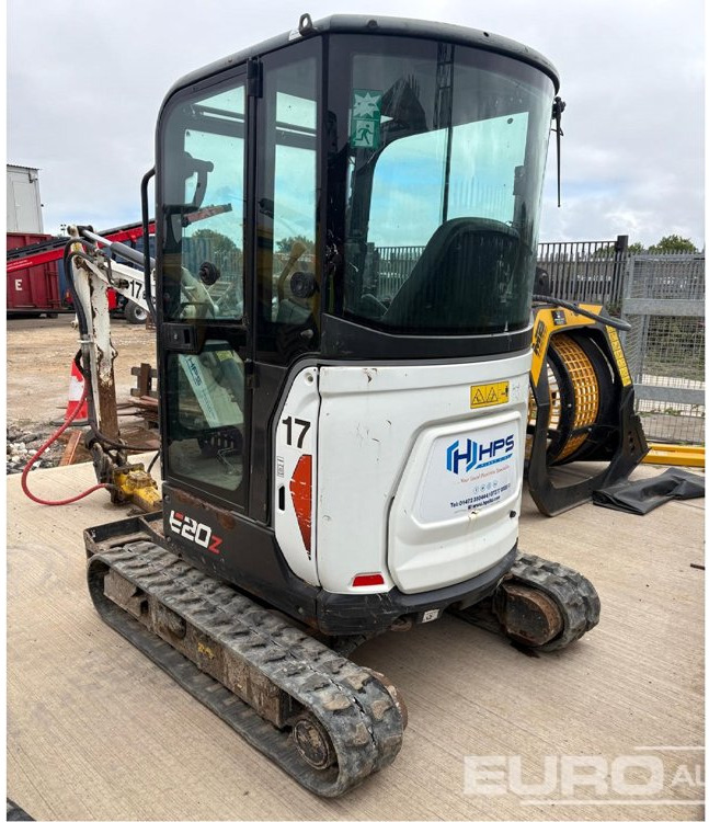 2019 Bobcat E20Z - Minigrävmaskin: bild 2 2019 Bobcat E20Z - Minigrävmaskin: bild 2