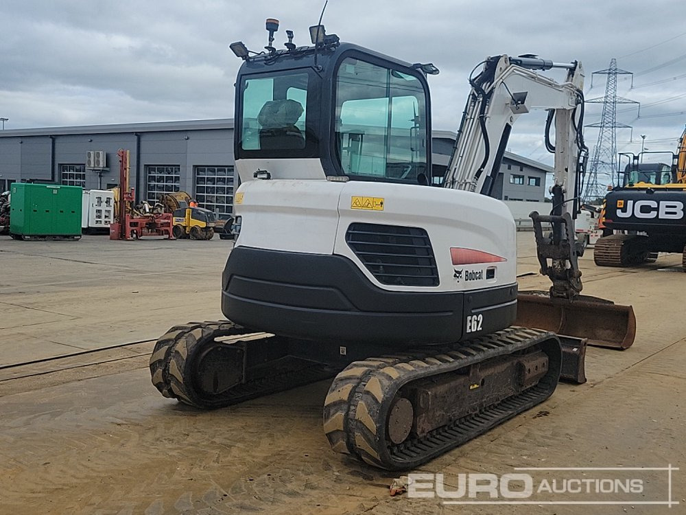 2019 Bobcat E62 - Minigrävmaskin: bild 5 2019 Bobcat E62 - Minigrävmaskin: bild 5
