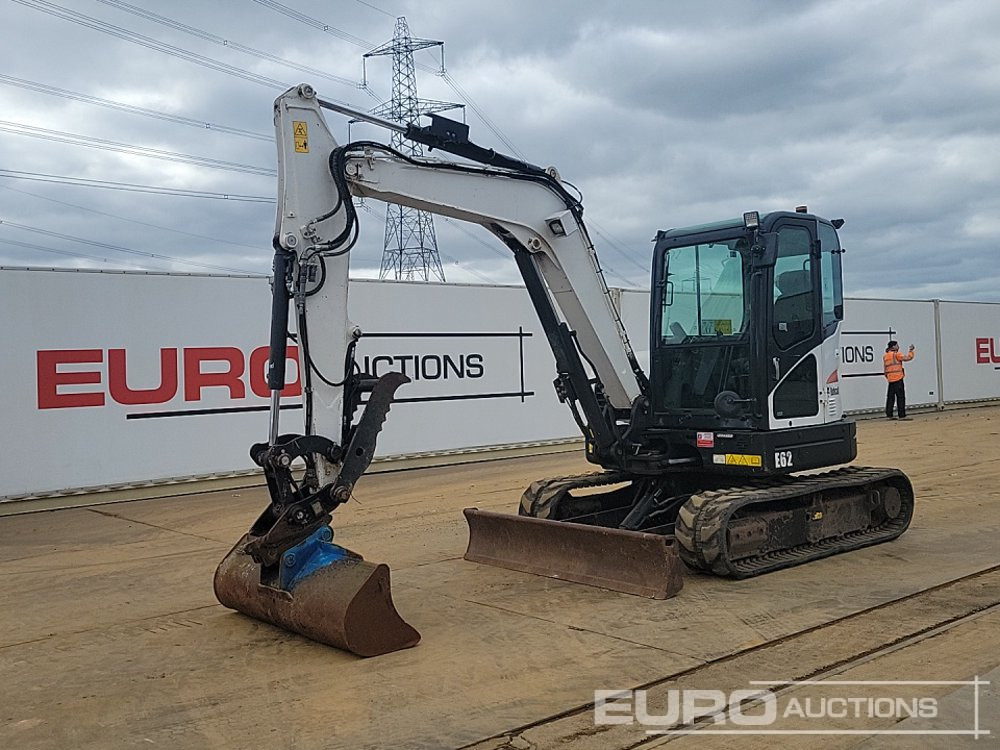 2019 Bobcat E62 - Minigrävmaskin: bild 1 2019 Bobcat E62 - Minigrävmaskin: bild 1