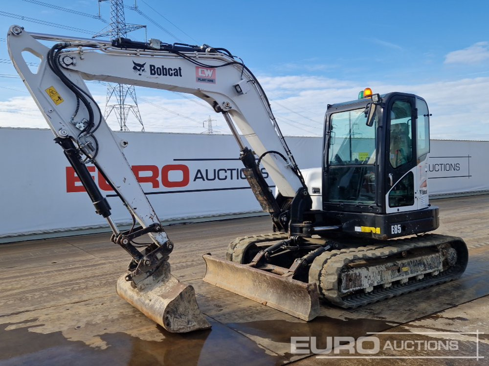 2019 Bobcat E85 - Minigrävmaskin: bild 1 2019 Bobcat E85 - Minigrävmaskin: bild 1