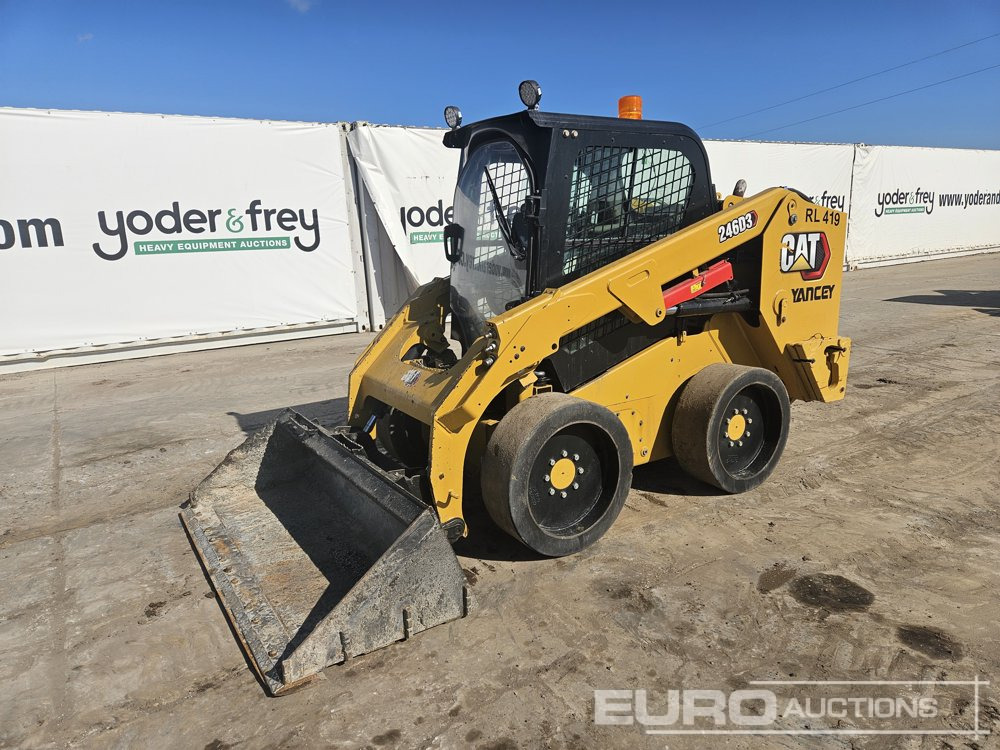 2019 CAT 246D3 - Kompaktlastare/ Slirstyrda lastare: bild 1 2019 CAT 246D3 - Kompaktlastare/ Slirstyrda lastare: bild 1