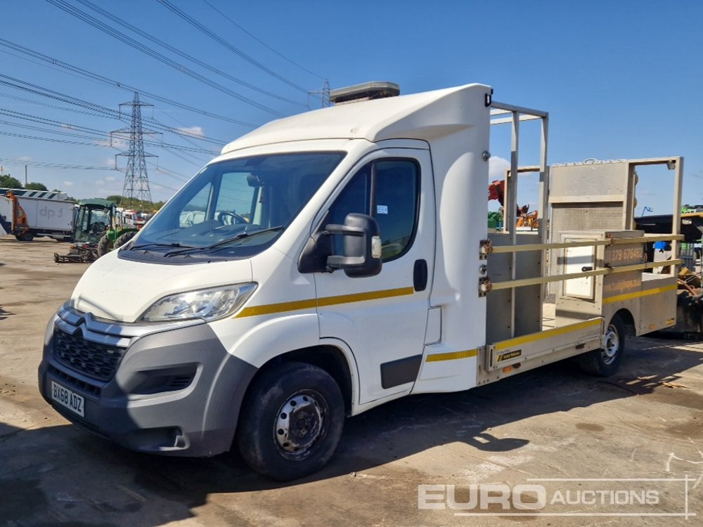 2019 Citreon Relay 35 - Transportbil med flak: bild 1 2019 Citreon Relay 35 - Transportbil med flak: bild 1