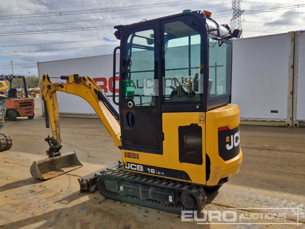 2019 JCB 16C-1 - Minigrävmaskin: bild 3 2019 JCB 16C-1 - Minigrävmaskin: bild 3