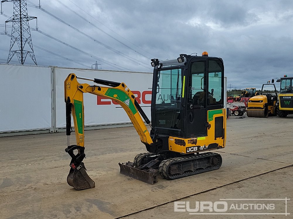 2019 JCB 16C-1 - Minigrävmaskin: bild 1 2019 JCB 16C-1 - Minigrävmaskin: bild 1