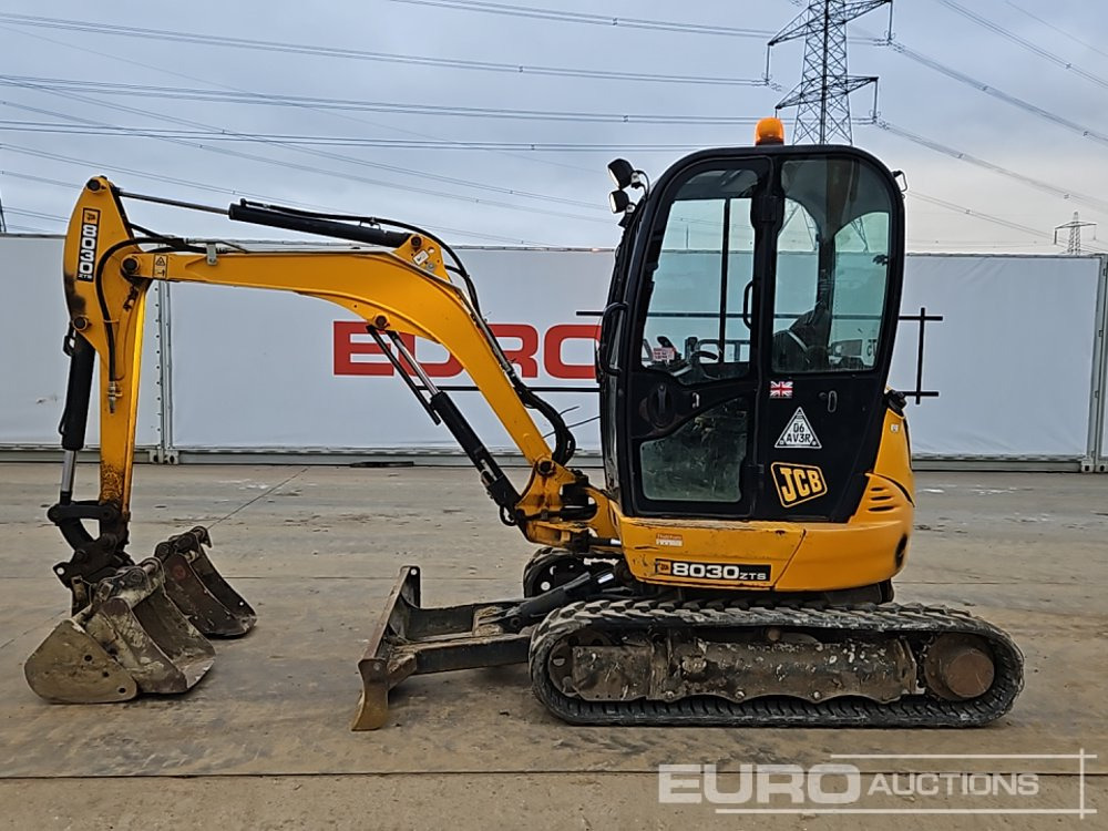 2019 JCB 8030ZTS - Minigrävmaskin: bild 2 2019 JCB 8030ZTS - Minigrävmaskin: bild 2