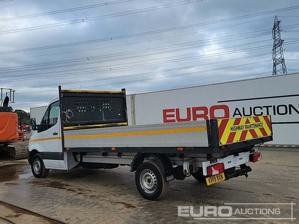 2019 Mercedes Sprinter 314 - Transportbil med flak: bild 3 2019 Mercedes Sprinter 314 - Transportbil med flak: bild 3