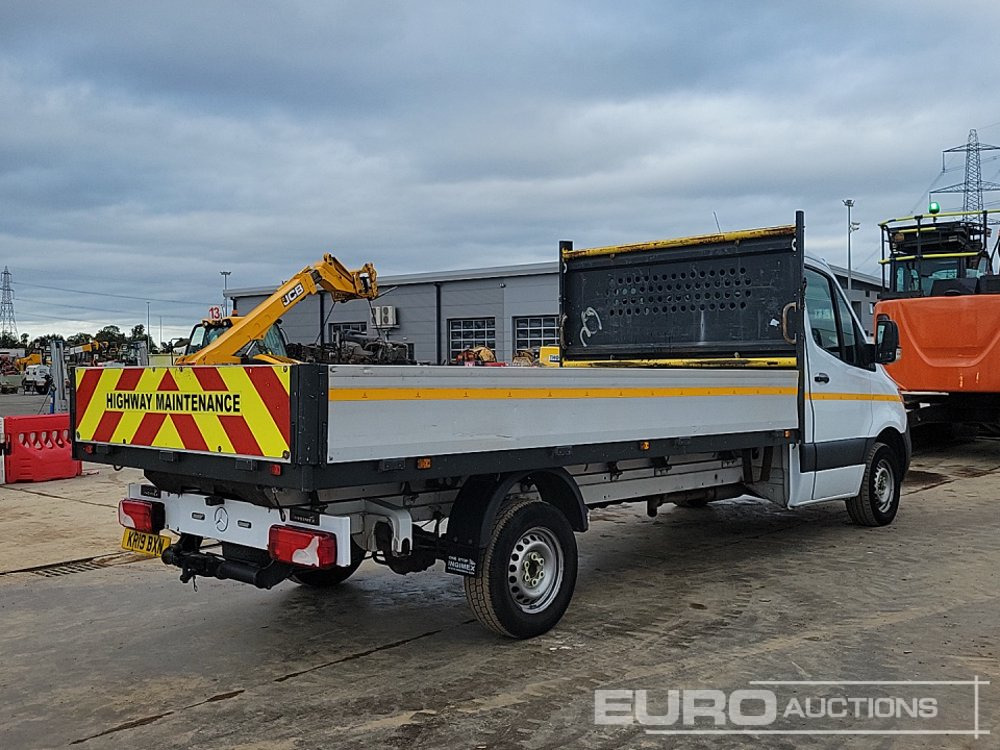 2019 Mercedes Sprinter 314 - Transportbil med flak: bild 5 2019 Mercedes Sprinter 314 - Transportbil med flak: bild 5