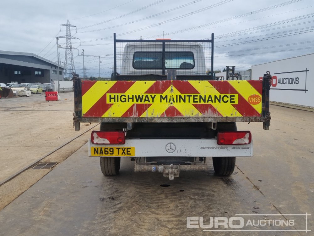 2019 Mercedes Sprinter 314CDI - Transportbil med tippflak: bild 4 2019 Mercedes Sprinter 314CDI - Transportbil med tippflak: bild 4