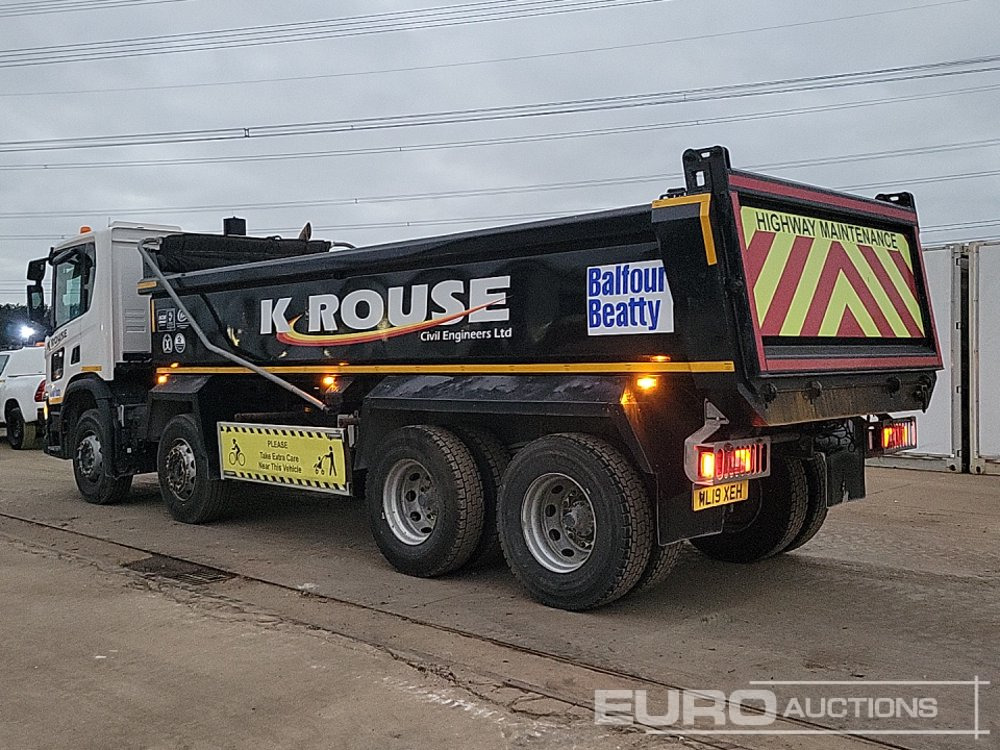 2019 Scania P410XT - Tippbil lastbil: bild 3 2019 Scania P410XT - Tippbil lastbil: bild 3