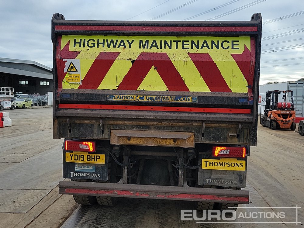 2019 Scania P410XT - Tippbil lastbil: bild 4 2019 Scania P410XT - Tippbil lastbil: bild 4