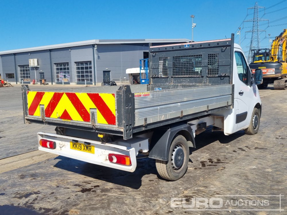 2019 Vauxhall Movano - Transportbil med tippflak: bild 5 2019 Vauxhall Movano - Transportbil med tippflak: bild 5