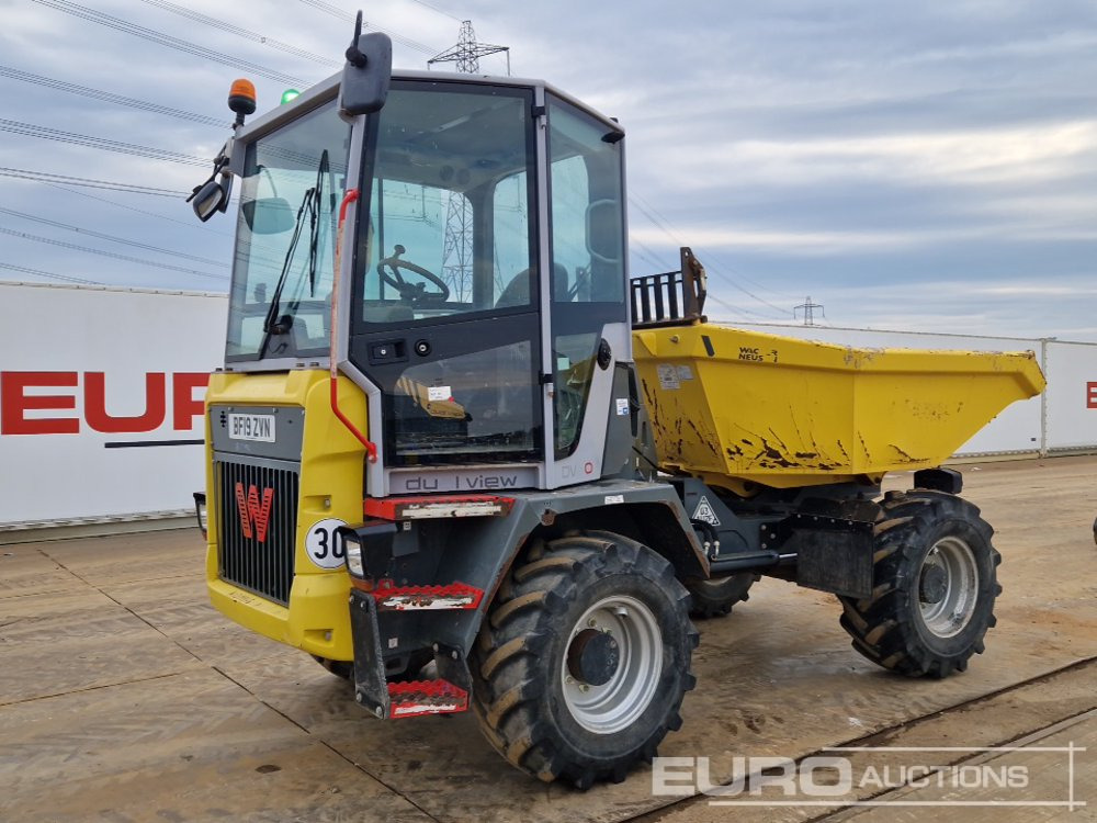 2019 Wacker Neuson DV60 - Minitippbil: bild 1 2019 Wacker Neuson DV60 - Minitippbil: bild 1
