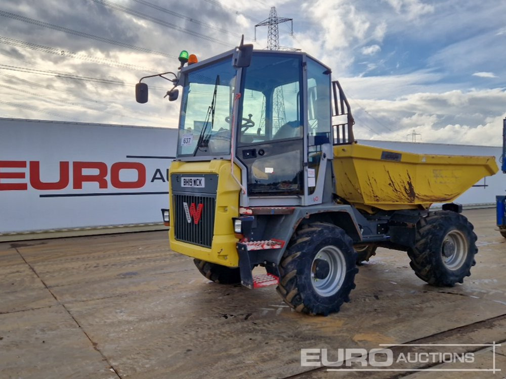 2019 Wacker Neuson DV60 - Minitippbil: bild 1 2019 Wacker Neuson DV60 - Minitippbil: bild 1