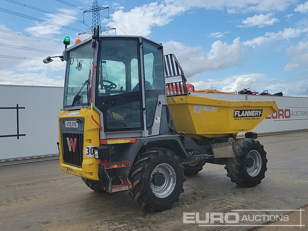 2019 Wacker Neuson DV60 - Minitippbil: bild 1 2019 Wacker Neuson DV60 - Minitippbil: bild 1