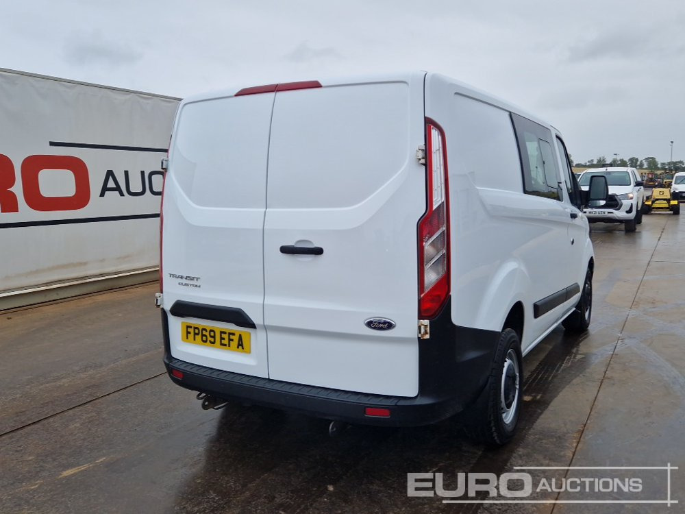 2020 Ford Transit Custom 300 - Dubbelhytt transportbil: bild 5 2020 Ford Transit Custom 300 - Dubbelhytt transportbil: bild 5