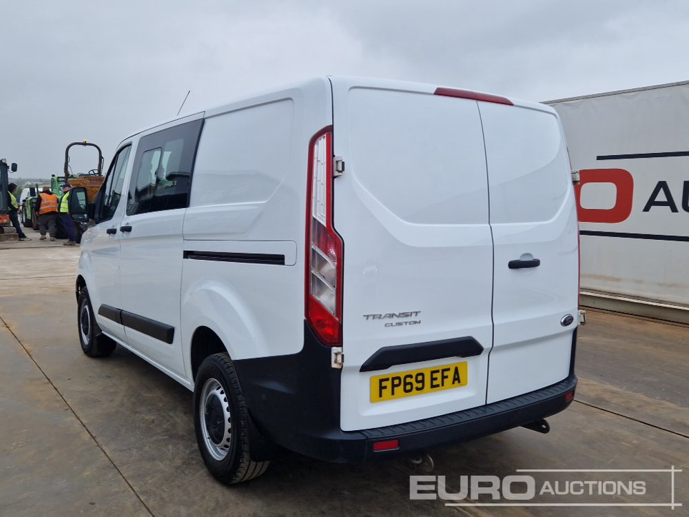 2020 Ford Transit Custom 300 - Dubbelhytt transportbil: bild 3 2020 Ford Transit Custom 300 - Dubbelhytt transportbil: bild 3