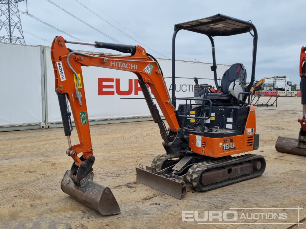 2020 Hitachi ZX19U-6 YR - Minigrävmaskin: bild 1 2020 Hitachi ZX19U-6 YR - Minigrävmaskin: bild 1